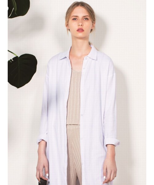 EMODA（エモダ）の「A LINE RIBキャミ（トップス・レディース・ブラック/ベージュ・F）」の3枚目の写真