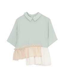 merry jenny | いそざいキリカエシャツ(トップス)