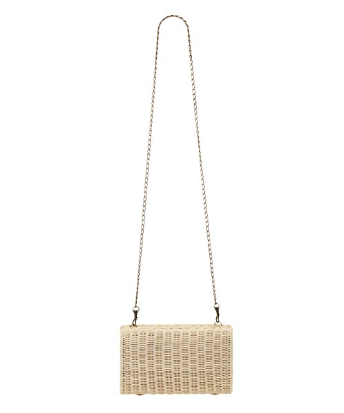 Ungrid（アングリッド）の「カゴクラッチBAG（バッグ・レディース・ブラウン/ベージュ・F）」の10枚目の写真