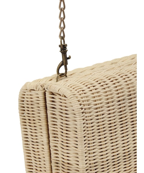 Ungrid（アングリッド）の「カゴクラッチBAG（バッグ・レディース・ブラウン/ベージュ・F）」の7枚目の写真