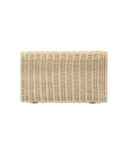 Ungrid（アングリッド）の「カゴクラッチBAG（バッグ・レディース・ブラウン/ベージュ・F）」の6枚目の写真