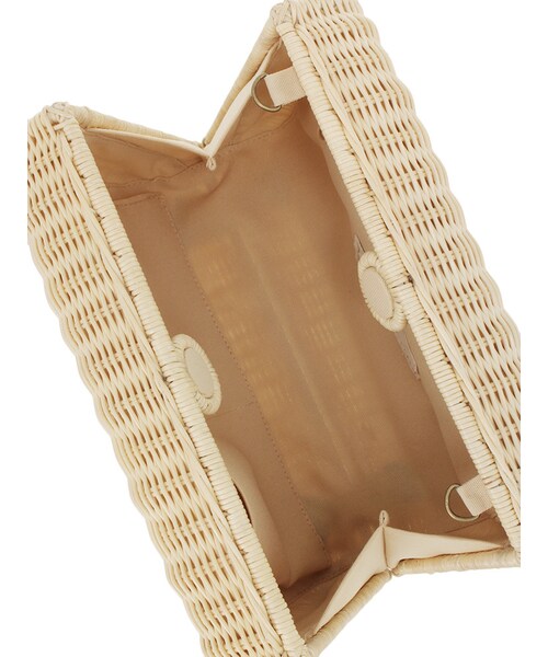 Ungrid（アングリッド）の「カゴクラッチBAG（バッグ・レディース・ブラウン/ベージュ・F）」の8枚目の写真