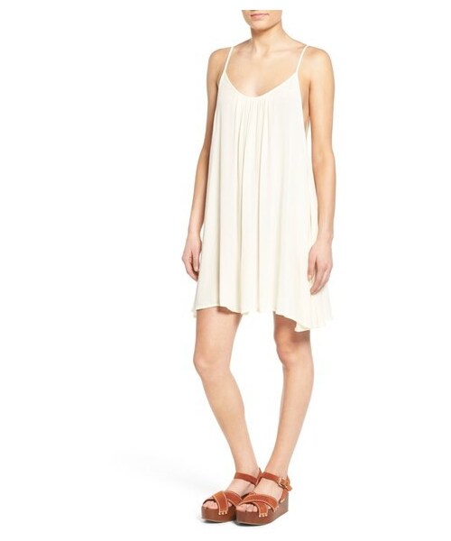 ROXY(ロキシー)の「Roxy 'Windy' Scoop Neck Shift Dress(ワンピース・レディース・Blue/White/Black・Regular Large/Regular Medium/Regular Small/Regular X-Large/Regular X-Small)」の1枚目の写真