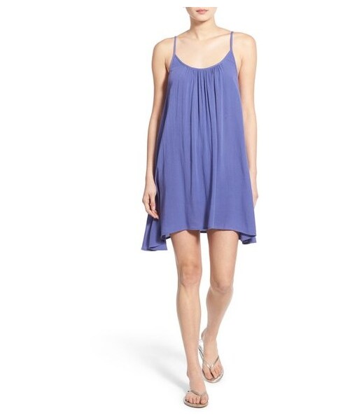 ROXY(ロキシー)の「Roxy 'Windy' Scoop Neck Shift Dress(ワンピース・レディース・Blue/White/Black・Regular Large/Regular Medium/Regular Small/Regular X-Large/Regular X-Small)」の4枚目の写真