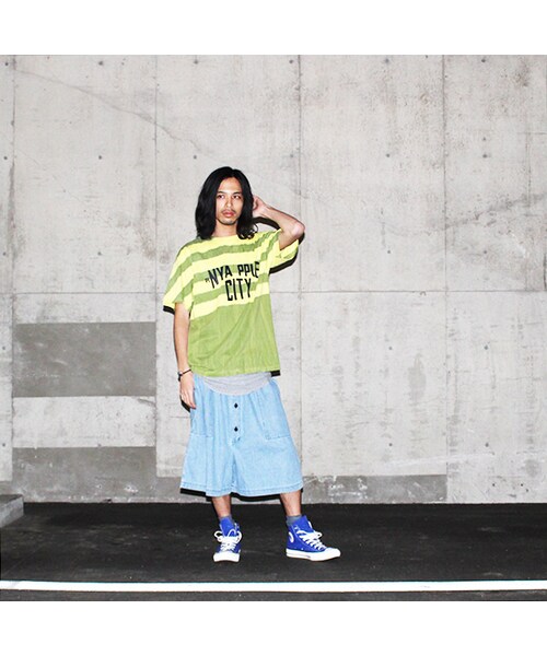 AlexanderLeeChang(アレキサンダーリーチャン)の「PNPC Tee(トップス・Black/Grey/Khaki・2)」の8枚目の写真