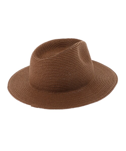 earth music&ecology（アースミュージックアンドエコロジー）の「【Special Price】ペーパーブレード広つばハット（帽子・オフホワイト/ベージュ/キャメル・F）」の5枚目の写真