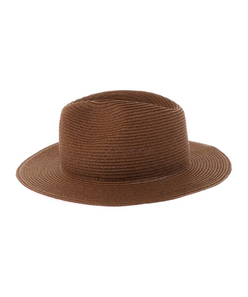 earth music&ecology（アースミュージックアンドエコロジー）の「【Special Price】ペーパーブレード広つばハット（帽子・オフホワイト/ベージュ/キャメル・F）」の6枚目の写真