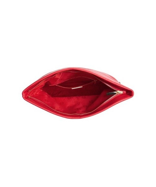 TORY BURCH(トリーバーチ)の「Tory Burch 'Bombé' Leather Foldover Clutch(クラッチバッグ・レディース・Red・Regular)」の5枚目の写真