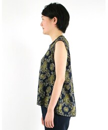 45R（フォーティファイブアール）の「インディゴギマニットプリント