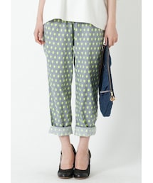 メルシーボークー, mercibeaucoup, ドット ボアパンツ メルシーボークー, mercibeaucoup, ドット ボアパンツ（Lee