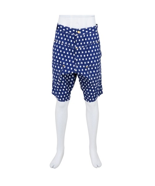 mercibeaucoup,（メルシーボークー）の「メルシーボークー、 / メンズ Ｂ：ポワポワ / ハーフパンツ（パンツ・メンズ・beige/blue/gray・03）」の6枚目の写真