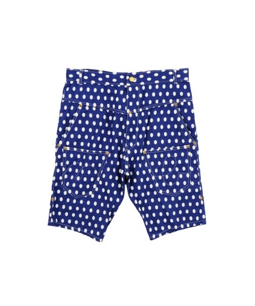 mercibeaucoup,（メルシーボークー）の「メルシーボークー、 / メンズ Ｂ：ポワポワ / ハーフパンツ（パンツ・メンズ・beige/blue/gray・03）」の3枚目の写真