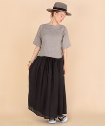 RNA-N | ＜予約＞リネンギャザーラップスカート(スカート)
