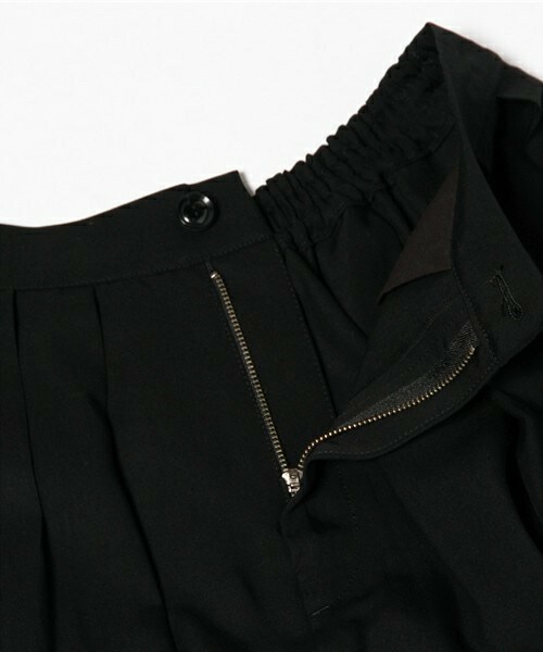 gomme（ゴム）の「ワイドタックＰＴ（その他パンツ・レディース・ブラック/チャコールグレー/ネイビー・MEDIUM）」の11枚目の写真