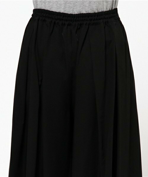 gomme（ゴム）の「ワイドタックＰＴ（その他パンツ・レディース・ブラック/チャコールグレー/ネイビー・MEDIUM）」の8枚目の写真