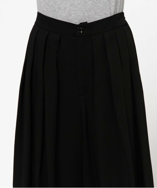 gomme（ゴム）の「ワイドタックＰＴ（その他パンツ・レディース・ブラック/チャコールグレー/ネイビー・MEDIUM）」の7枚目の写真