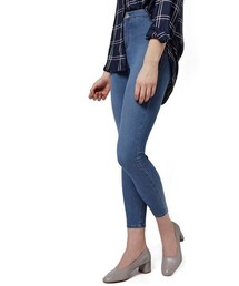 TOPSHOP | Topshop Moto 'Joni' High Rise Crop Skinny Jeans (Petite)(デニムパンツ)