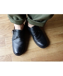 STORES.jp | 【お取り寄せ商品】CEBOG セボジー LEATHER ONE STRAP MONK SHOES レザーワンストラップモンクシューズ BLK ブラック(ブーツ)
