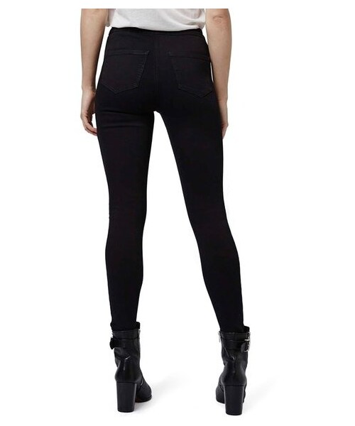 TOPSHOP（トップショップ）の「Topshop 'Joni' High Rise Skinny Jeans (Petite)（デニムパンツ・レディース・Black・Petite 25 x 28/Petite 26 x 28）」の4枚目の写真