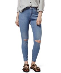 TOPSHOP | Topshop 'Leigh' Ankle Skinny Jeans (Petite)(デニムパンツ)