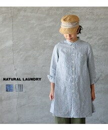NATURAL LAUNDRY | Natural Laundry リネンシャツワンピース(チュニック)