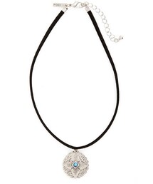 TOPSHOP | Topshop Engraved Pendant Choker(ネックレス)