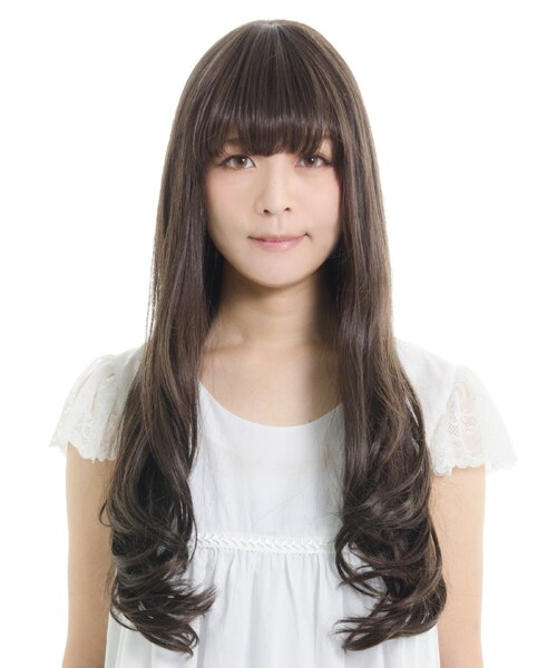 FondMi（フォンドミィ）の「メルティーカール（ウィッグ・レディース・カフェモカ/ダークモカ/ショコラティー/カフェオレ/ショコラベリー/ハニーミルク・前髪：19cm 横髪：65cm 後髪：70cm：重量 約200g）」の6枚目の写真