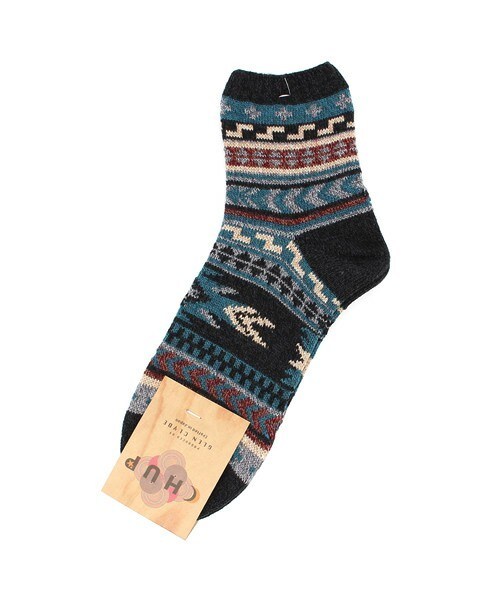 CHUP（チュプ）の「CHUP MUERTO SOX（ソックス/靴下・メンズ・チャコールグレー/ベージュ/ネイビー・FREE）」の2枚目の写真