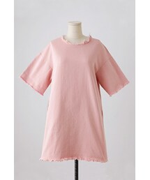 imvely | カットオフデニムワンピース(ワンピース)