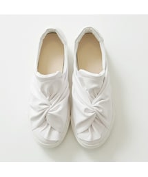 imvely | リボン風ギャザースニーカー(スニーカー)