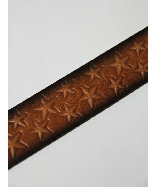 0000Lady'sの「Diavlo 星型押しベルト（ファッション雑貨・メンズ・ブラック/キャメル・F）」の7枚目の写真