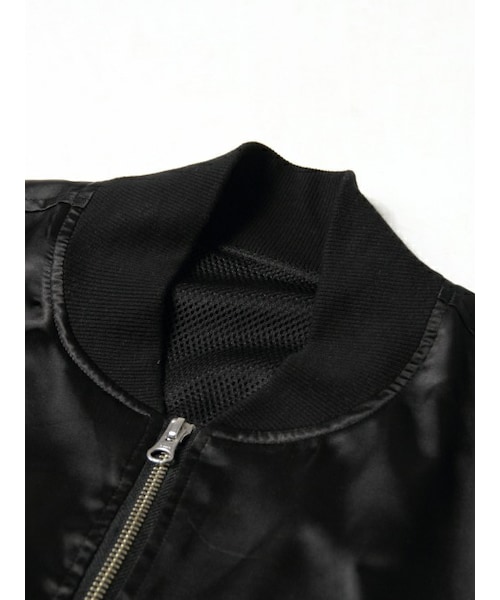JACKROSE - 美品 JACKROSE 黒 防寒 撥水 スタジアム ベンチコート ジャックローズ SKOOKUM×JACKROSE】LAMB LEATHER ZIP JACKET(MENS