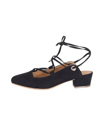 dazzlin | 【goods】レースアップローヒールシューズ(シューズ)