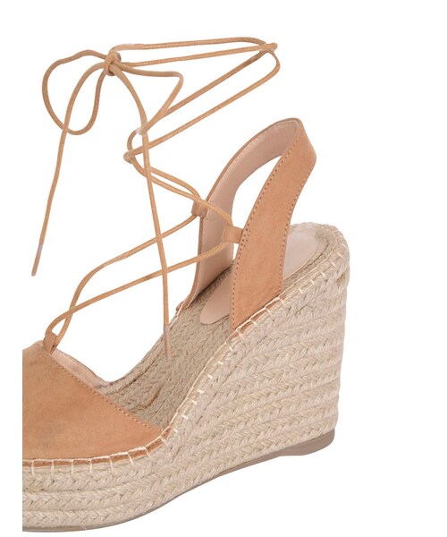 dazzlin（ダズリン）の「【goods】ジュート編み上げシューズ（シューズ・レディース・ブラック/キャメル）」の9枚目の写真