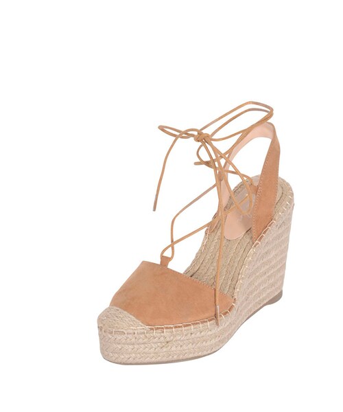 dazzlin（ダズリン）の「【goods】ジュート編み上げシューズ（シューズ・レディース・ブラック/キャメル）」の5枚目の写真