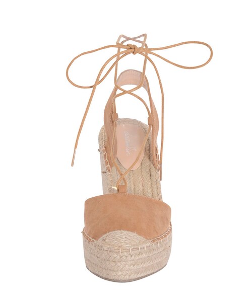 dazzlin（ダズリン）の「【goods】ジュート編み上げシューズ（シューズ・レディース・ブラック/キャメル）」の6枚目の写真