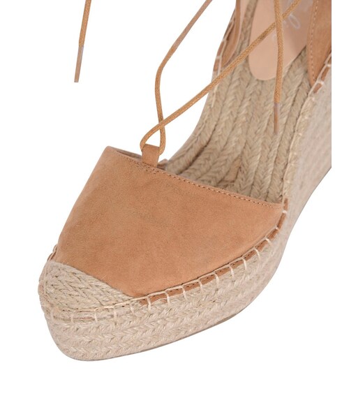 dazzlin（ダズリン）の「【goods】ジュート編み上げシューズ（シューズ・レディース・ブラック/キャメル）」の8枚目の写真