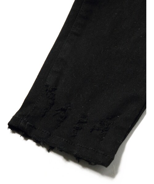 JACKROSE（ジャックローズ）の「クラッシュタイトストレートパンツ（パンツ・メンズ・ブラック・S/M/L）」の7枚目の写真