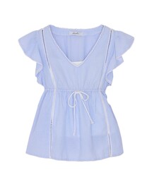 dazzlin | 【sc】サッカーストライプブラウス(トップス)