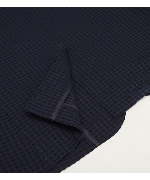 HAMNETT（ハムネット）の「【HAMNETT】 SUCKER JACKET（ジャケット/アウター・メンズ・ブラック/ネイビー・S/M/L/XL）」の14枚目の写真