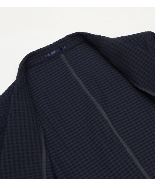 HAMNETT（ハムネット）の「【HAMNETT】 SUCKER JACKET（ジャケット/アウター・メンズ・ブラック/ネイビー・S/M/L/XL）」の15枚目の写真