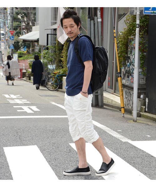 HAMNETT（ハムネット）の「【HAMNETT】 PUNCHING KNIT（トップス・メンズ・ネイビー/ブルー/ライトグレー/グレー(ボーダー)・S/M/L/XL）」の16枚目の写真