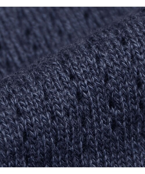HAMNETT（ハムネット）の「【HAMNETT】 PUNCHING KNIT（トップス・メンズ・ネイビー/ブルー/ライトグレー/グレー(ボーダー)・S/M/L/XL）」の12枚目の写真