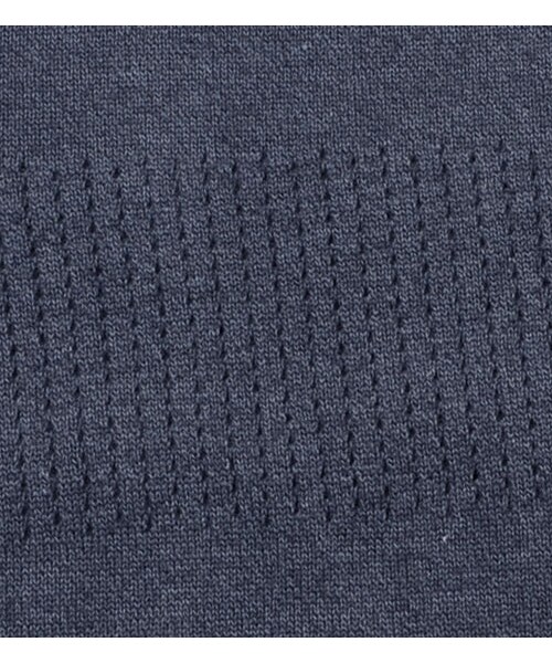 HAMNETT（ハムネット）の「【HAMNETT】 PUNCHING KNIT（トップス・メンズ・ネイビー/ブルー/ライトグレー/グレー(ボーダー)・S/M/L/XL）」の11枚目の写真