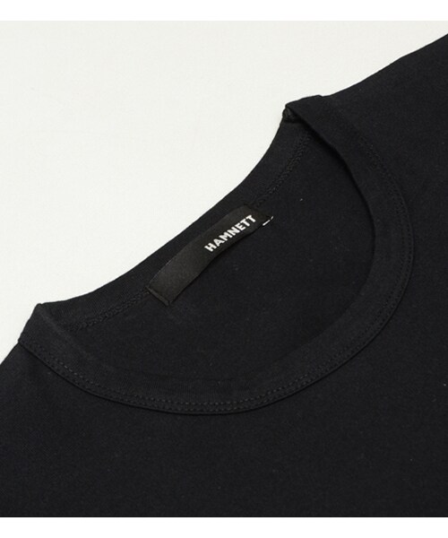 HAMNETT（ハムネット）の「【HAMNETT】 BIG POCKET T（トップス・メンズ・ブラック/カーキ/ホワイト・S/M/L/XL）」の6枚目の写真