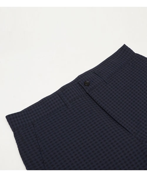 HAMNETT（ハムネット）の「【HAMNETT】 SUCKER CROPPED PANTS（パンツ・メンズ・ブラック/ネイビー・S/M/L）」の5枚目の写真