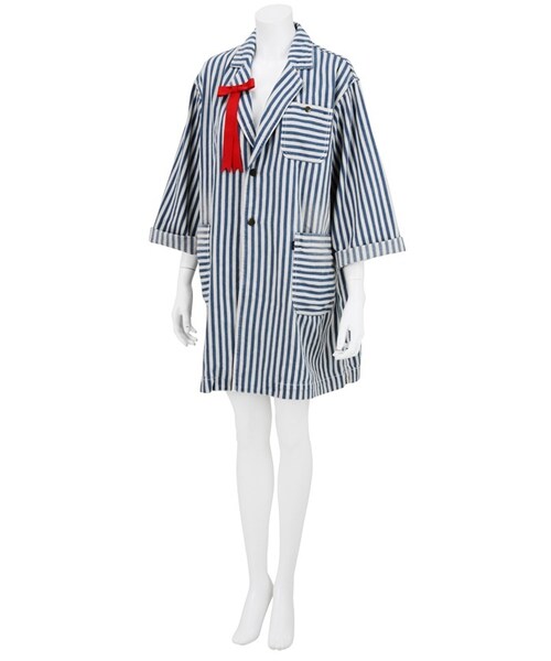 Ne-net（ネネット）の「リボンツイル / コート（ジャケット/アウター・レディース・light blue/blue・02）」の8枚目の写真