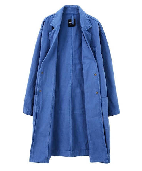 Ne-net（ネネット）の「リボンツイル / コート（ジャケット/アウター・レディース・light blue/blue・02）」の3枚目の写真