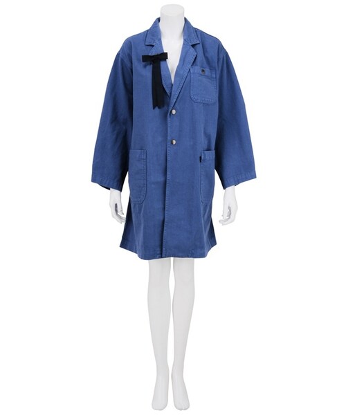 Ne-net（ネネット）の「リボンツイル / コート（ジャケット/アウター・レディース・light blue/blue・02）」の5枚目の写真