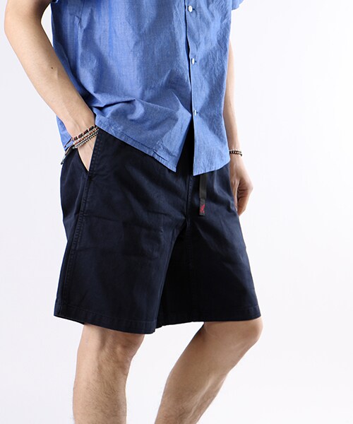 Gramicci（グラミチ）の「GRAMICCI SHORTS（パンツ・メンズ・ナチュラル/シルバー/チャコールグレー/ブラック/キャメル/カーキ/イエロー/オリーブ/サックスブルー/ブルー/ダークネイビー・S/M/L/XL）」の11枚目の写真